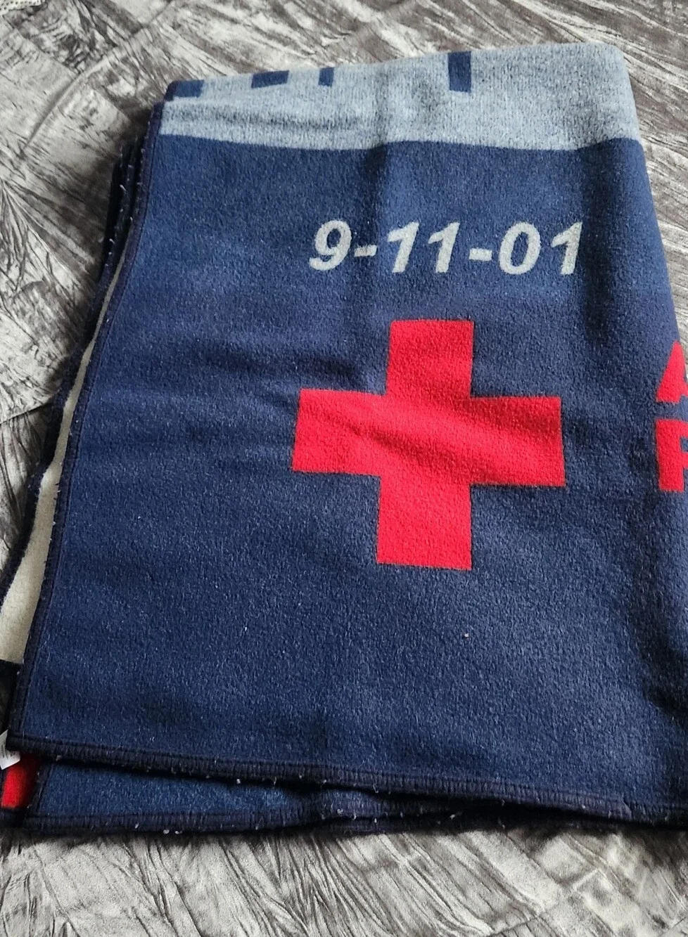 9/11 Pendleton Woolen Mills Commemorative Rare Lmtd Edition Red Cross Blanket